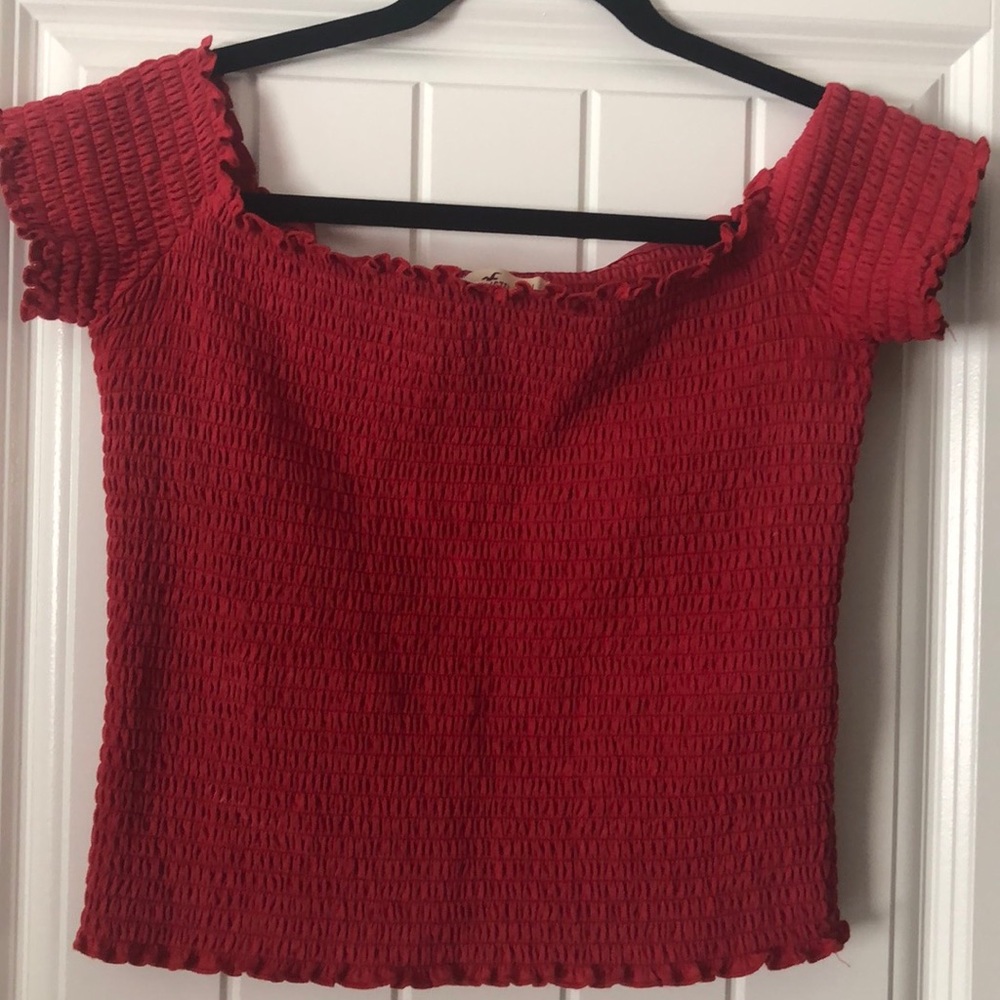 Hollister fitted crop top - Picture 1 of 3